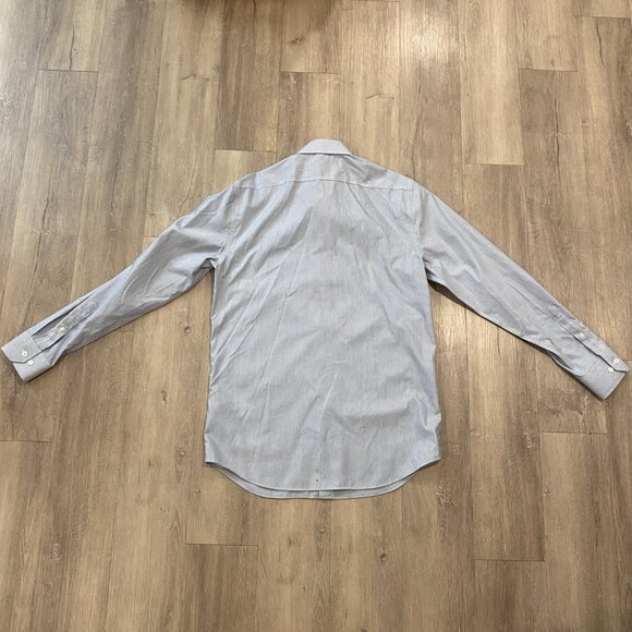 Banana Republic Slim-Fit Non-Iron Dress Shirt (Men's M) - Picture 9 of 10